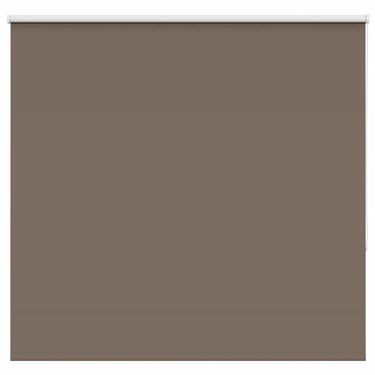 Vidaxl rolgordijn verduisterend koffie 145x130 cm stofbreedte 141,6 cm
