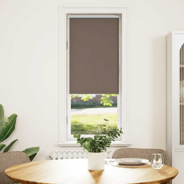 Vidaxl rolgordijn verduisterend koffie 60x150 cm stofbreedte 55,7 cm