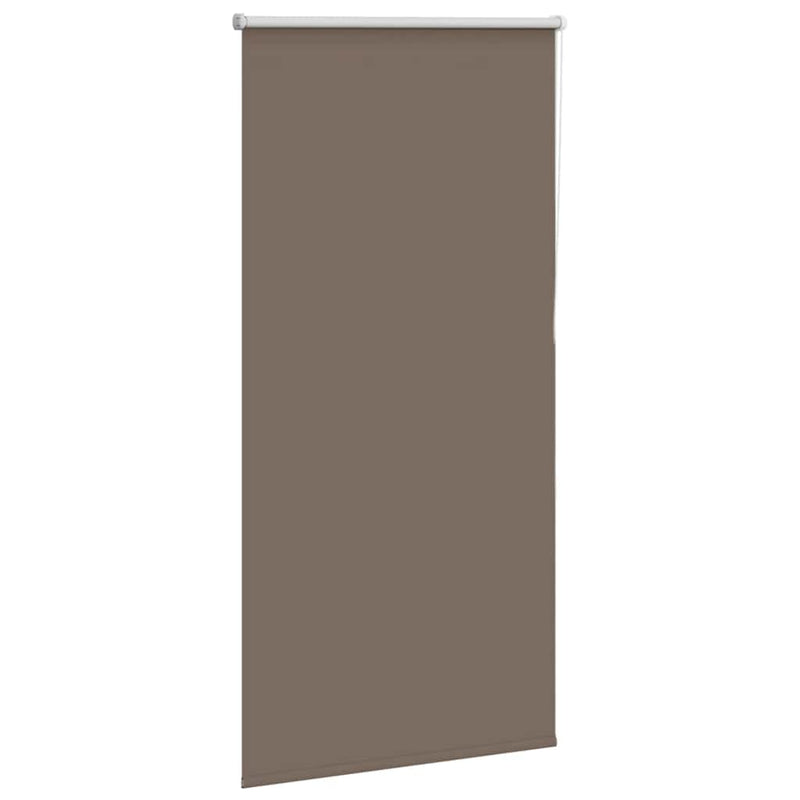 Load image into Gallery viewer, Vidaxl rolgordijn verduisterend koffie 75x150 cm stofbreedte 70,7 cm
