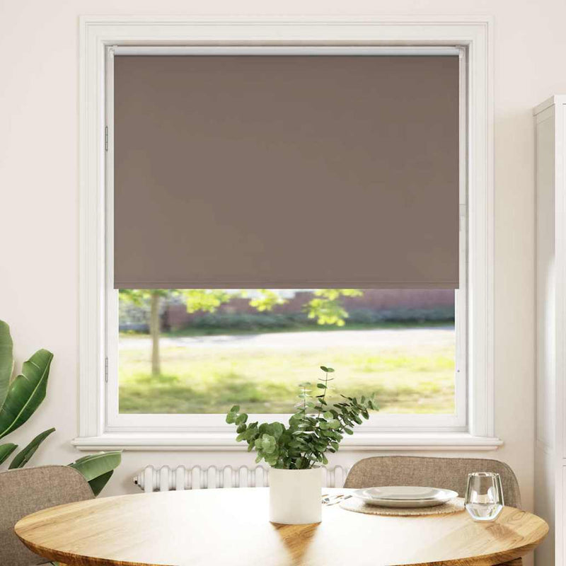 Load image into Gallery viewer, Vidaxl rolgordijn verduisterend koffie 105x150 cm stofbreedte 100,7 cm
