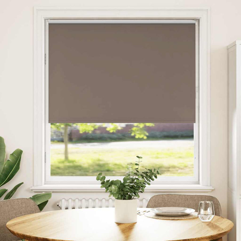 Load image into Gallery viewer, Vidaxl rolgordijn verduisterend koffie 105x175 cm stofbreedte 100,7 cm
