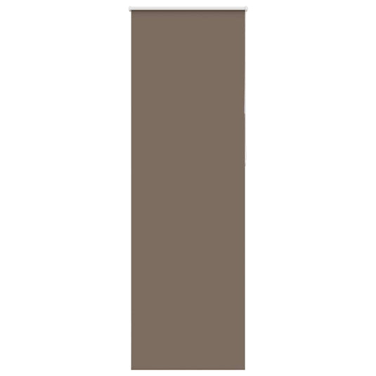 Vidaxl rolgordijn verduisterend koffie 80x210 cm stofbreedte 75,7 cm