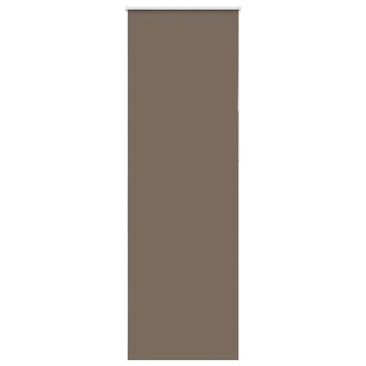 Vidaxl rolgordijn verduisterend koffie 85x210 cm stofbreedte 80,7 cm