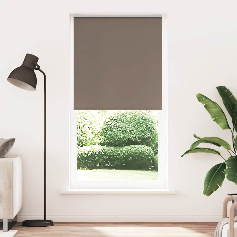 Load image into Gallery viewer, Vidaxl rolgordijn verduisterend koffie 95x210 cm stofbreedte 90,7 cm
