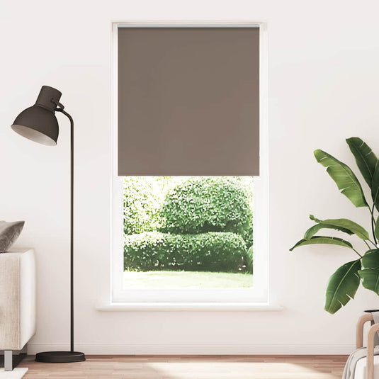Vidaxl rolgordijn verduisterend koffie 95x210 cm stofbreedte 90,7 cm