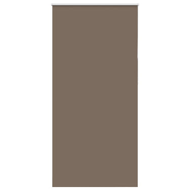 Vidaxl rolgordijn verduisterend koffie 110x210 cm stofbreedte 105,7 cm