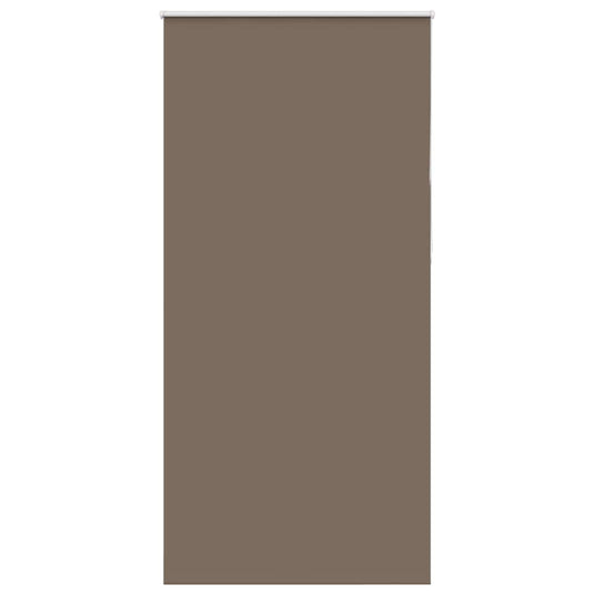 Vidaxl rolgordijn verduisterend koffie 110x210 cm stofbreedte 105,7 cm