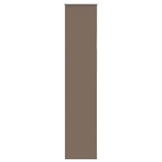 Vidaxl rolgordijn verduisterend koffie 50x230 cm stofbreedte 45,7 cm