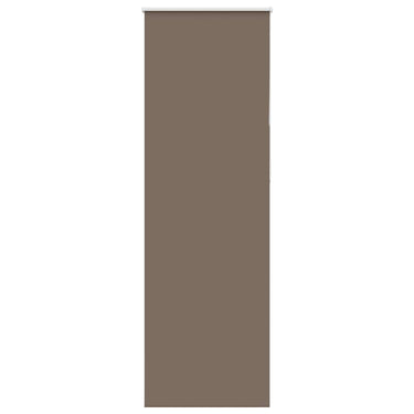Vidaxl rolgordijn verduisterend koffie 80x230 cm stofbreedte 75,7 cm