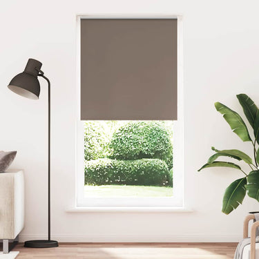 Vidaxl rolgordijn verduisterend koffie 115x230 cm stofbreedte 110,7 cm
