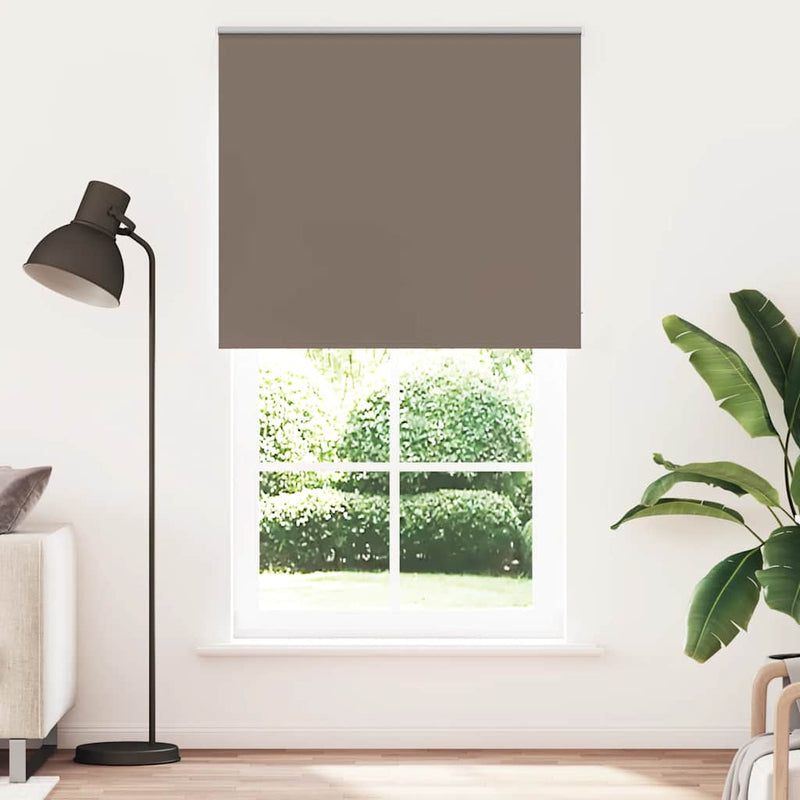 Load image into Gallery viewer, Vidaxl rolgordijn verduisterend koffie 120x230 cm stofbreedte 116,6 cm
