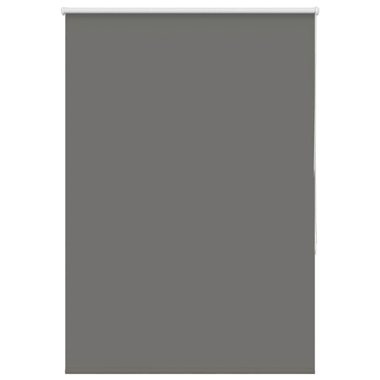 Vidaxl rolgordijn verduisterend 105x130 cm stofbreedte 100,7 cm grijs