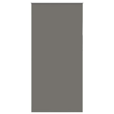 Vidaxl rolgordijn verduisterend 105x210 cm stofbreedte 100,7 cm grijs