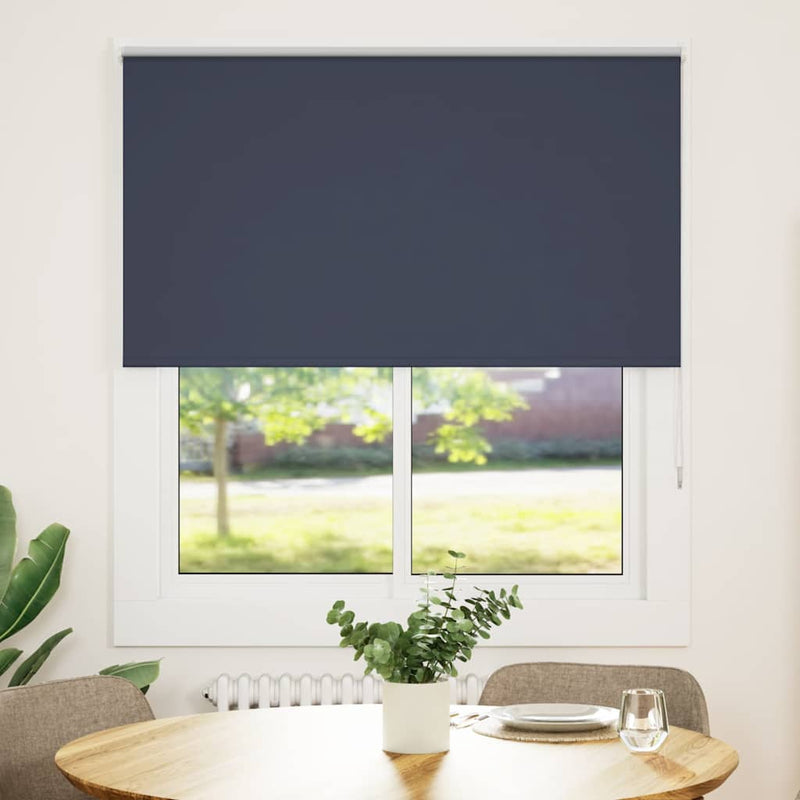 Load image into Gallery viewer, Vidaxl rolgordijn verduisterend 140x130 cm stofbreedte 136,6 cm blauw
