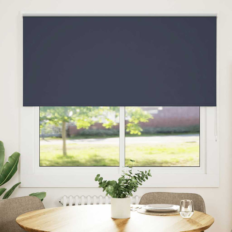 Load image into Gallery viewer, Vidaxl rolgordijn verduisterend 155x150 cm stofbreedte 151,6 cm blauw
