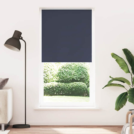 Vidaxl rolgordijn verduisterend 105x210 cm stofbreedte 100,7 cm blauw