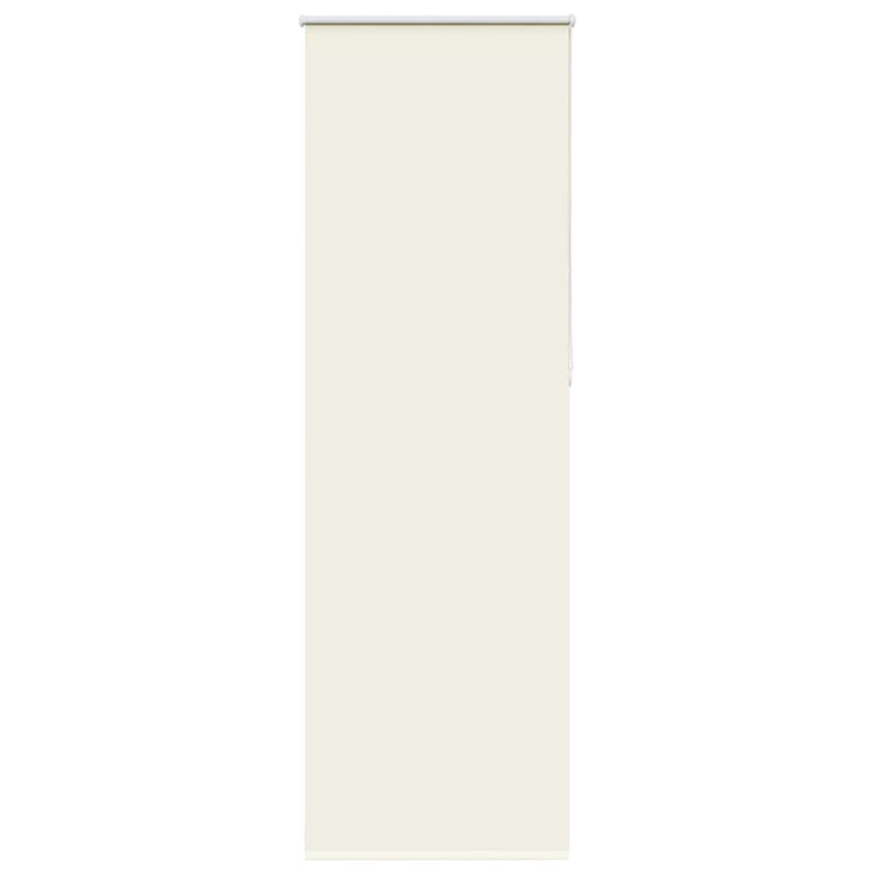 Load image into Gallery viewer, Vidaxl rolgordijn verduisterend gebroken wit 65x210 cm stofbreedte
