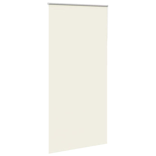 Vidaxl rolgordijn verduisterend gebroken wit 90x210 cm stofbreedte