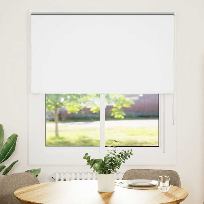 Load image into Gallery viewer, Vidaxl rolgordijn verduisterend wit 120x175 cm stofbreedte 116,6 cm
