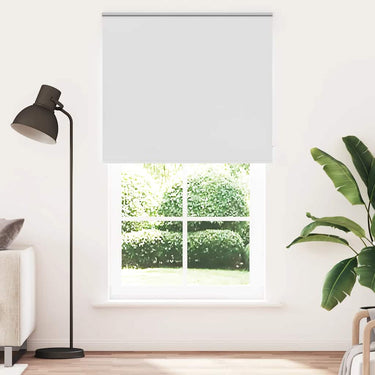 Vidaxl rolgordijn verduisterend 140x210 cm stofbreedte 136,6 cm wit