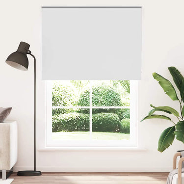 Vidaxl rolgordijn verduisterend 145x230 cm stofbreedte 141,6 cm wit