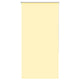 Vidaxl rolgordijn verduisterend 85x130 cm stofbreedte 80,7cm geel