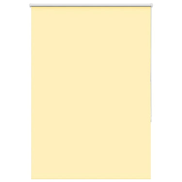 Vidaxl rolgordijn verduisterend 115x130 cm stofbreedte 110,7 cm geel