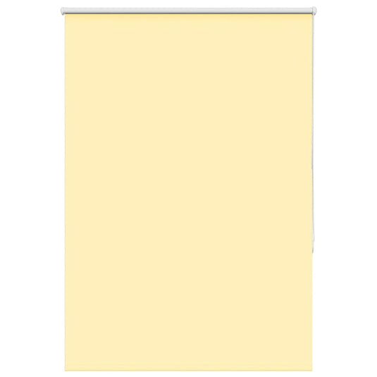 Vidaxl rolgordijn verduisterend 115x130 cm stofbreedte 110,7 cm geel