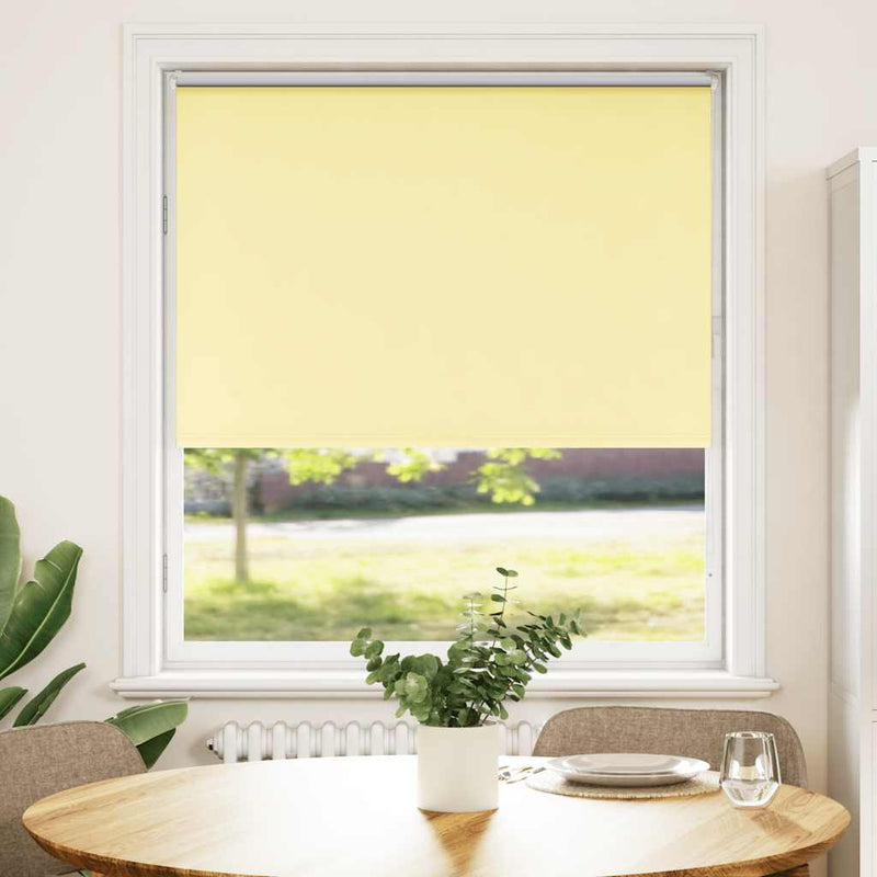 Load image into Gallery viewer, Vidaxl rolgordijn verduisterend 115x130 cm stofbreedte 110,7 cm geel
