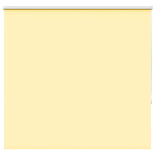 Vidaxl rolgordijn verduisterend 155x130 cm stofbreedte 151,6 cm geel