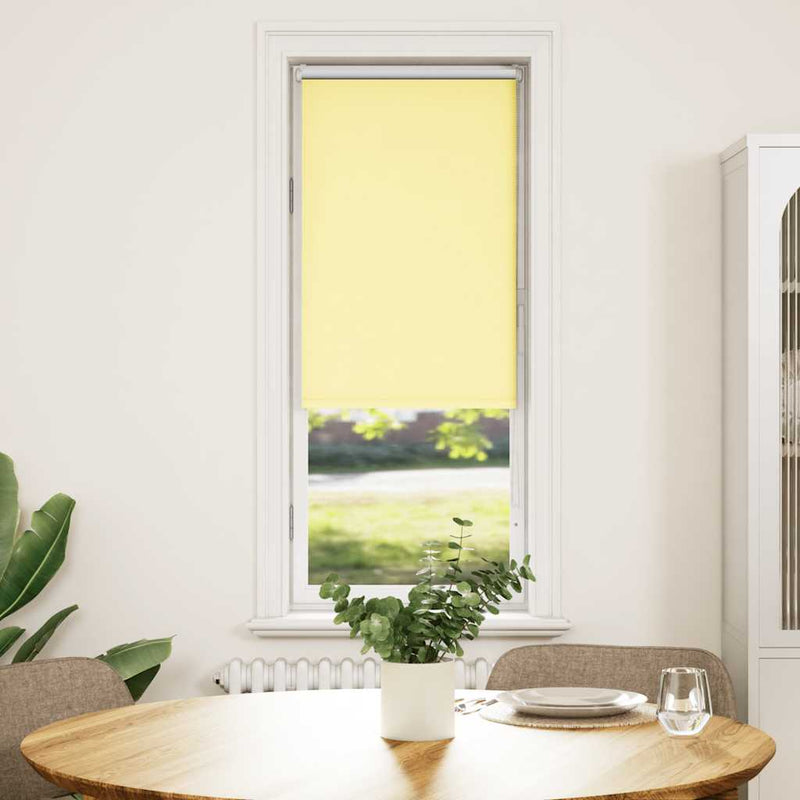 Load image into Gallery viewer, Vidaxl rolgordijn 60x150 cm verduisterend stofbreedte 55,7cm geel
