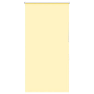 Vidaxl rolgordijn verduisterend 75x150 cm stofbreedte 70,7cm geel