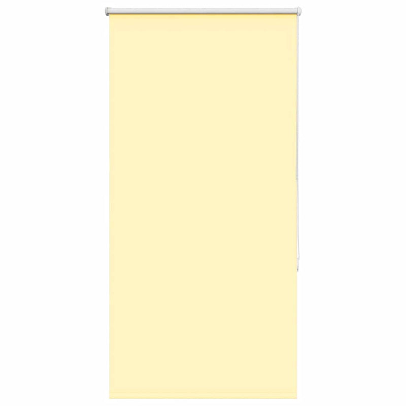 Load image into Gallery viewer, Vidaxl rolgordijn verduisterend 80x150 cm stofbreedte 75,7cm geel
