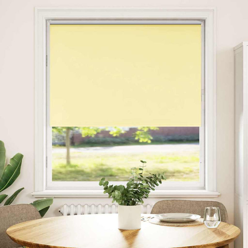 Load image into Gallery viewer, Vidaxl rolgordijn verduisterend 105x150 cm stofbreedte 100,7 cm geel
