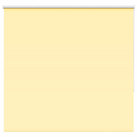 Vidaxl rolgordijn verduisterend 145x150 cm stofbreedte 141,6 cm geel