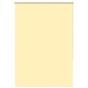 Vidaxl rolgordijn verduisterend 100x175 cm stofbreedte 95,7 cm geel