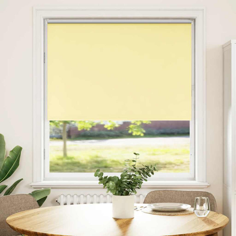 Load image into Gallery viewer, Vidaxl rolgordijn verduisterend 100x175 cm stofbreedte 95,7 cm geel
