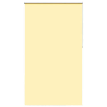 Vidaxl rolgordijn verduisterend 120x210 cm stofbreedte 116,6 cm geel