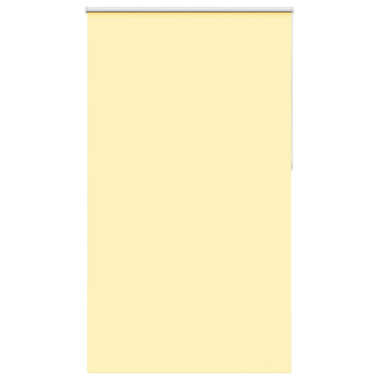Vidaxl rolgordijn verduisterend 125x210 cm stofbreedte 121,6 cm geel