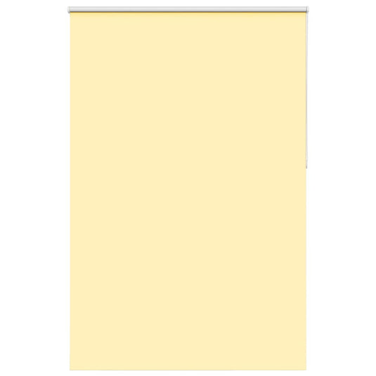 Vidaxl rolgordijn verduisterend 145x210 cm stofbreedte 141,6 cm geel