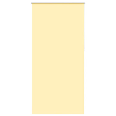 Vidaxl rolgordijn verduisterend 105x230 cm stofbreedte 100,7 cm geel