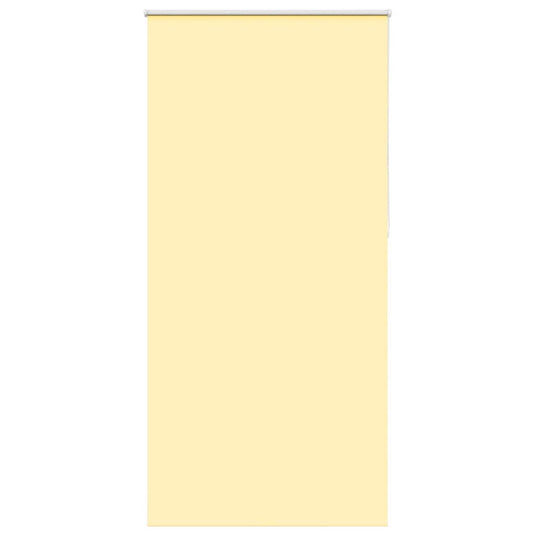 Vidaxl rolgordijn verduisterend 105x230 cm stofbreedte 100,7 cm geel