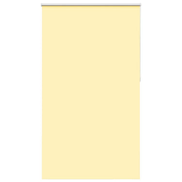 Vidaxl rolgordijn verduisterend 130x230 cm stofbreedte 126,6 cm geel