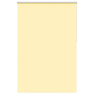 Vidaxl rolgordijn 145x230 cm verduisterend 141,6 cm polyester geel