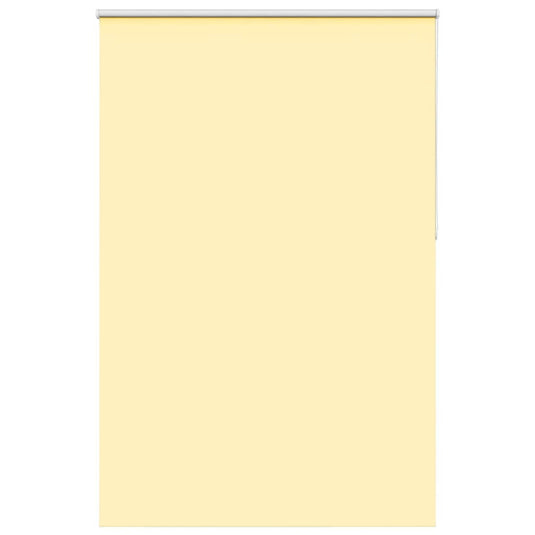 Vidaxl rolgordijn 145x230 cm verduisterend 141,6 cm polyester geel