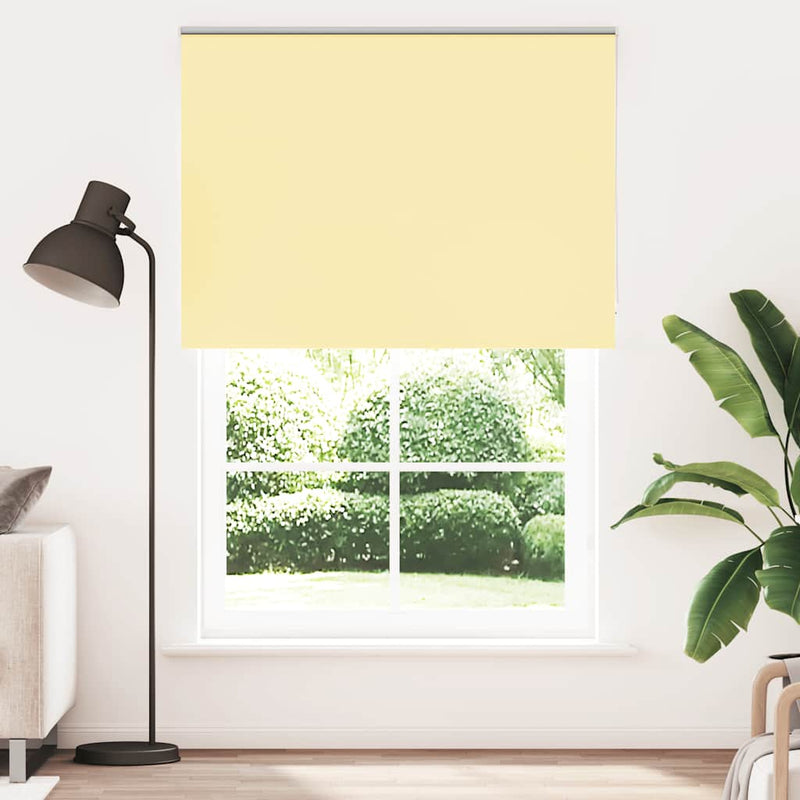 Load image into Gallery viewer, Vidaxl rolgordijn 145x230 cm verduisterend 141,6 cm polyester geel
