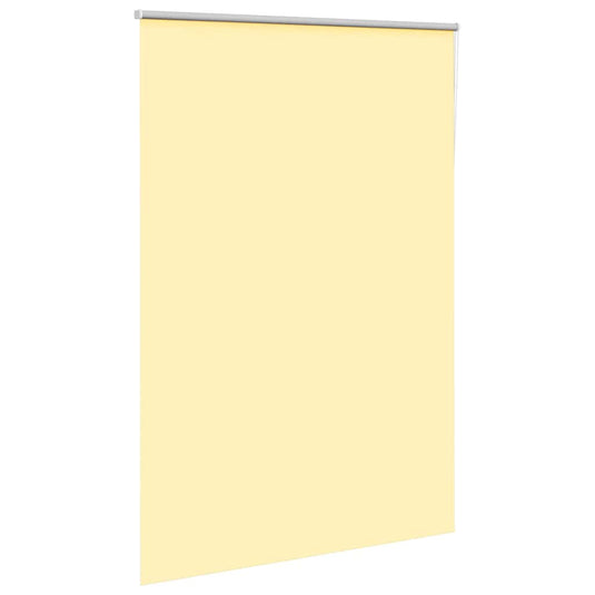 Vidaxl rolgordijn 145x230 cm verduisterend 141,6 cm polyester geel