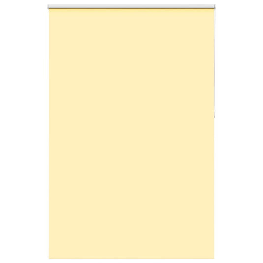 Vidaxl rolgordijn verduisterend 155x230 cm stofbreedte 151,6 cm geel