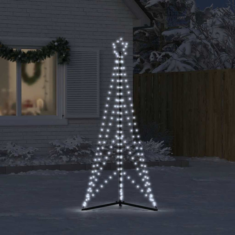 Load image into Gallery viewer, Vidaxl led-kerstboom 363 leds koud wit 182 cm
