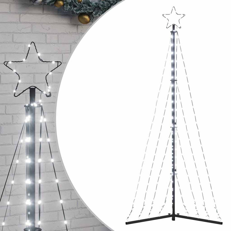 Load image into Gallery viewer, Vidaxl led-kerstboom 339 leds koud wit 182 cm
